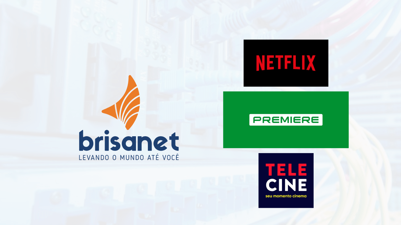 brisanet e os seus planos de internet mais populares com assinaturas da Netflix, Premiere e Telecine